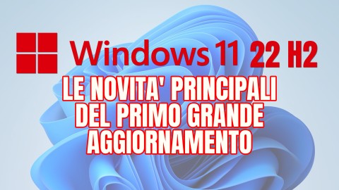 Windows11 22H2 -  Le novità principali del primo grande aggiornamento