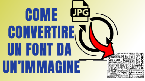 Come convertire o trovare un font da un’immagine